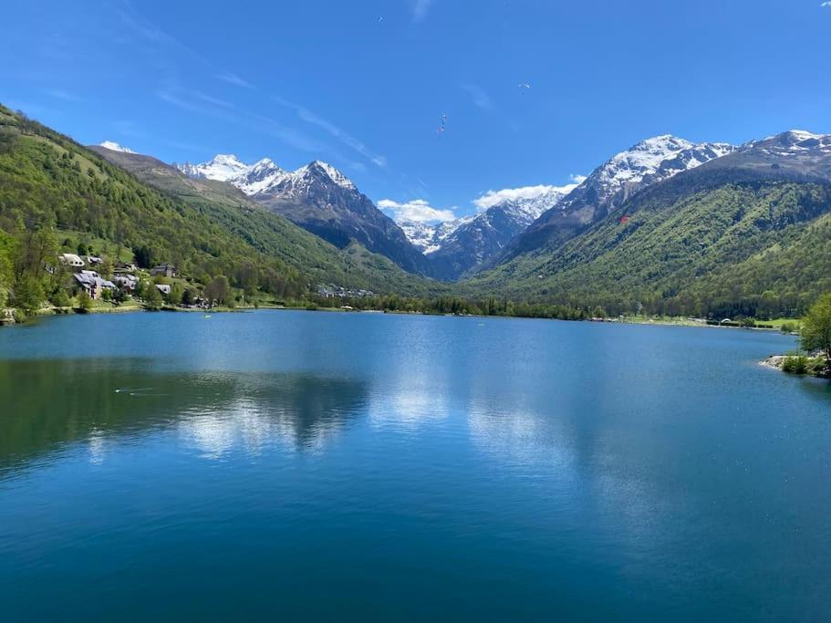 Charmant T4 Duplex Vue Montagne Loudenvielle Exterior foto