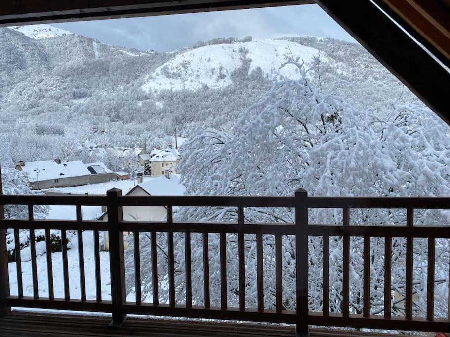 Charmant T4 Duplex Vue Montagne Loudenvielle Exterior foto