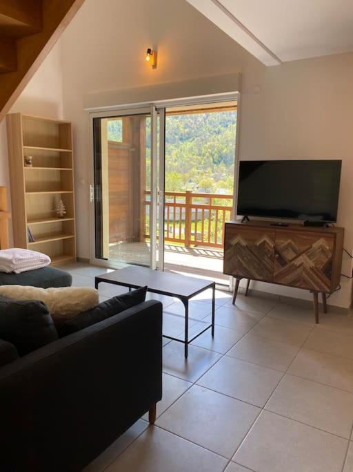 Charmant T4 Duplex Vue Montagne Loudenvielle Exterior foto