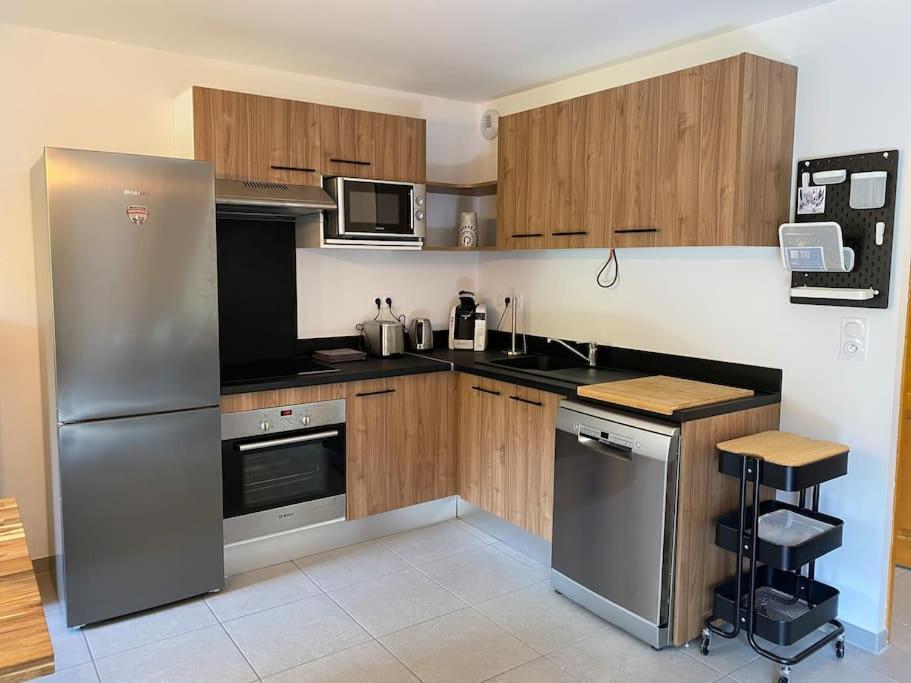 Charmant T4 Duplex Vue Montagne Loudenvielle Exterior foto