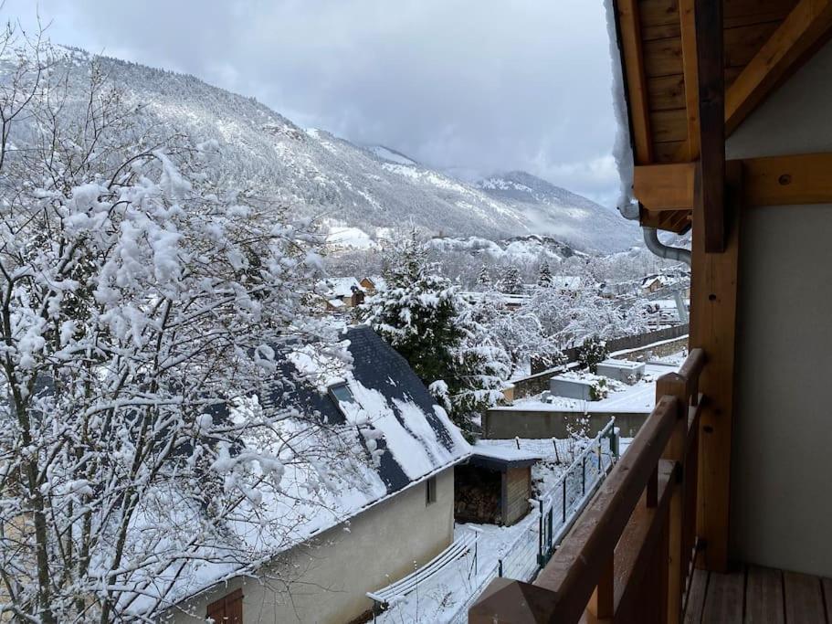 Charmant T4 Duplex Vue Montagne Loudenvielle Exterior foto