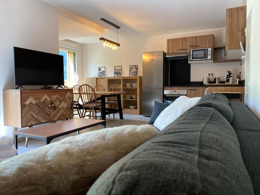 Charmant T4 Duplex Vue Montagne Loudenvielle Exterior foto